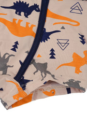 5pcs Toddler Boys Cotton Boxer Briefs Dinosaur Car Underwear
