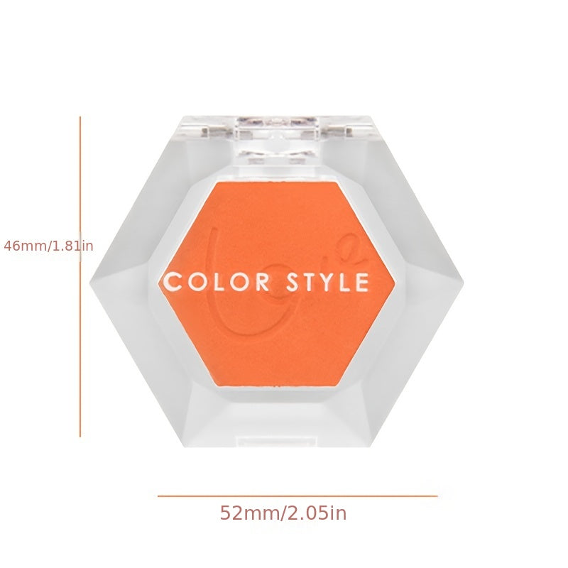 Monochrome Eyeshadow Compact Orange Coral Autumn Pumpkin Halloween