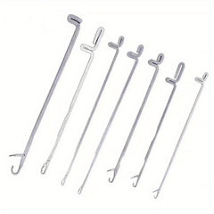 7pcs Latch Crochet Hooks Sewing Accessories DIY Weave Knitting Tools
