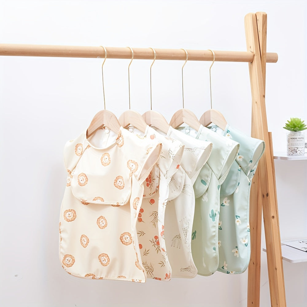 Soft & Waterproof Reversible Baby Food Bib