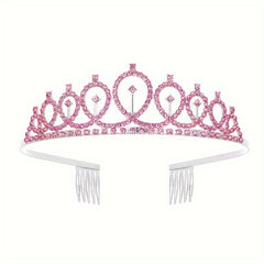 Princess Crown Hair Hoop Birthday Party Headdress Dance Accessories