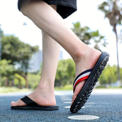 Men's Summer Flip Flops Lightweight Comfortable Non Slip Thong Sandals