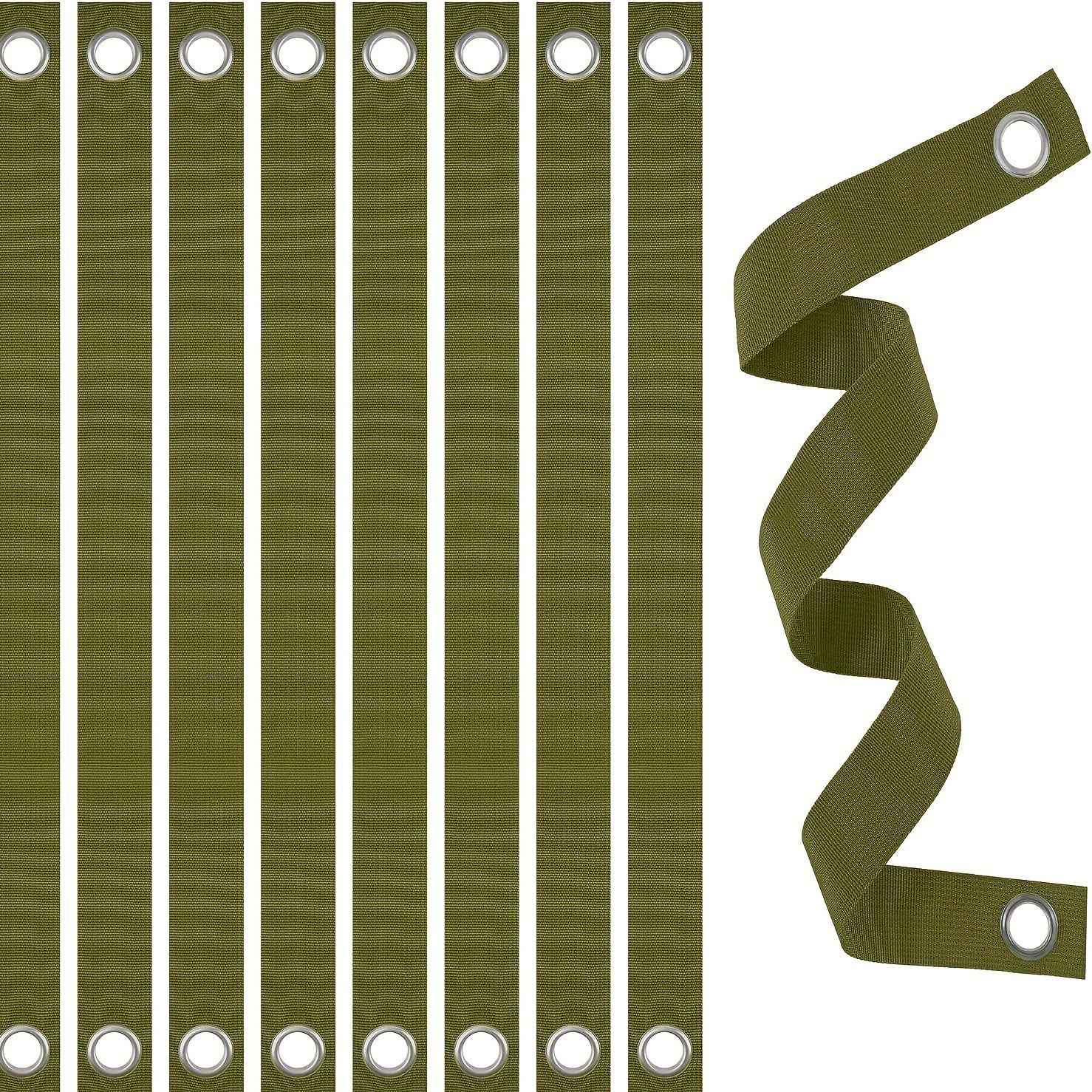 2pcs Tree Straps for Staking Plants - Heavy Duty Supports for Saplings