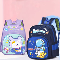 Kids Astronaut Rabbit Backpack, Lightweight School Bag for Kindergarten