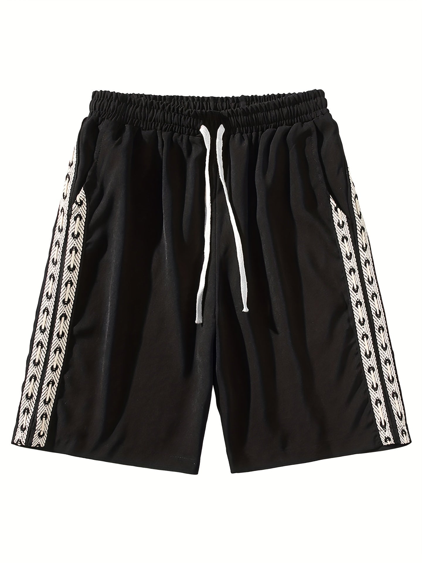 Men's Basic Drawstring Shorts With Pocket for Summer