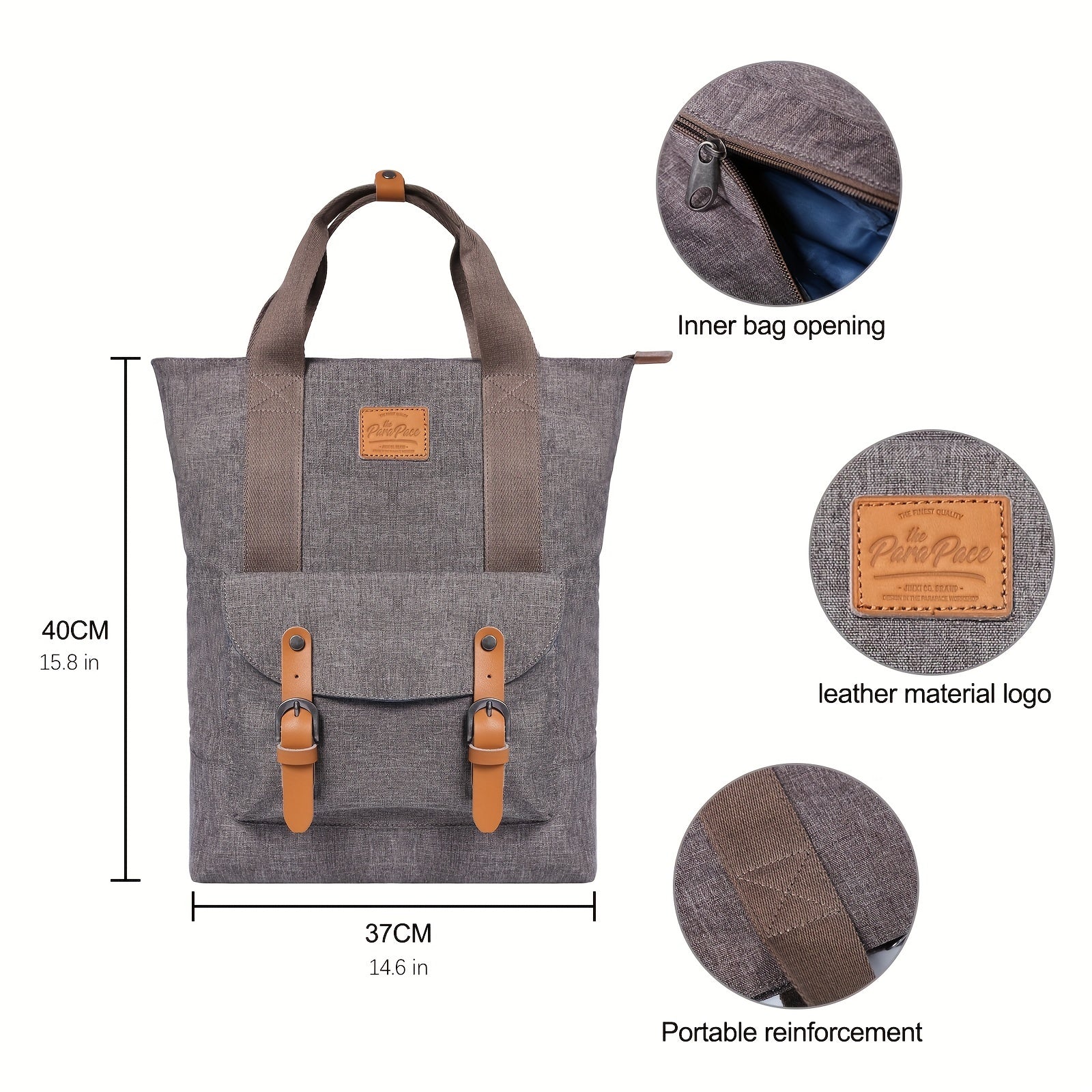 Waterproof Backpack Large Capacity Casual Backpack For Travel Work School