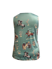 Cartoon Graphic Tank Top Women's Clothing
