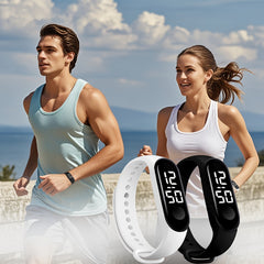LED Touch Screen School Sports Watch for Students