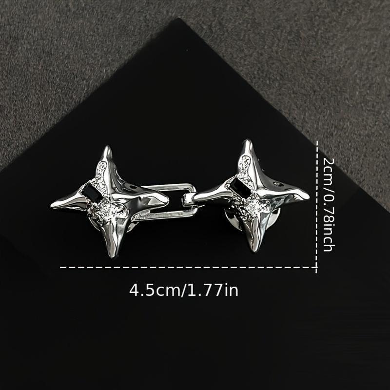 2pcs Adjustable Denim Waist Buttons Star Fit for Jeans & Men's Accessory