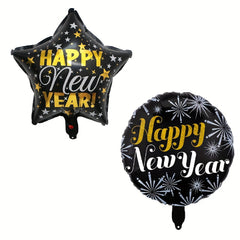 12pcs Golden Sequin Wine Bottle Balloon Party Decoration Set