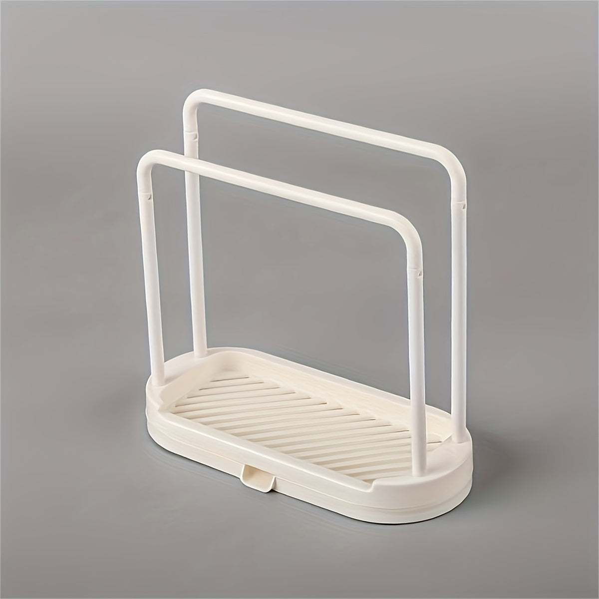 Kitchen Sponge Holder Dishcloth Hanger Sink Rack Tray Organizer Stand