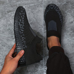 Men's Lightweight Slip on Athletic Shoes Breathable Walking Sneakers
