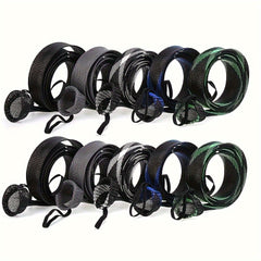 5/10pcs Braided Mesh Fishing Rod Sleeve Sea Fishing Cover Casting Spinning Rod