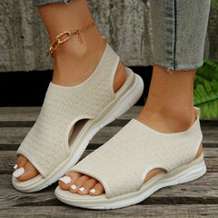 Women's Cutout Beach Sandals Non Slip Summer Sandals