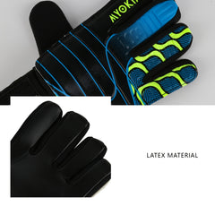 MYOKIA 1 Pair Goalkeeper Goalie Soccer Gloves Anti Slip Latex Gloves
