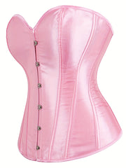Strapless Corset Bustier Tummy Control Lace Body Shaper Women's Lingerie