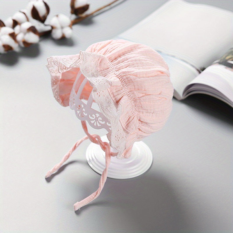 Infant Lace Hat Cap for Outdoor Travel Party