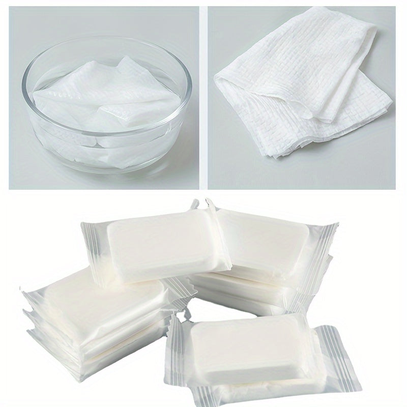 20pcs Mini Compressed Towels Disposable Camping Face Washing Towels