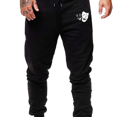 Men's Monster Faces Drawstring Sweatpants Active Jogger Pants