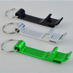 5pcs Metal Beer Bottle Openers Keychain Compact Practical Easy to Carry