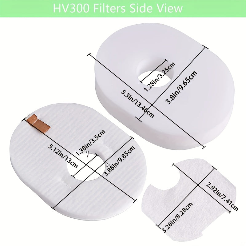 Foam & Felt Filters Kit for Shark Rocket HV300 HV301 HV302 HV