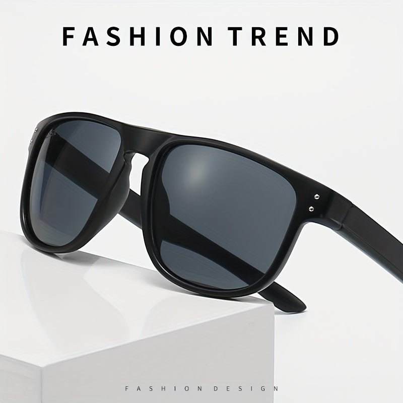 Men's Polarized Lens Sports Sunglasses with Case