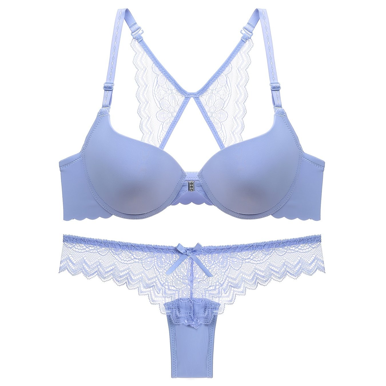 Lace Lingerie Set Women's Sexy Bra Panty Valentines