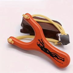 Wooden Slingshot Toy for Outdoor Play