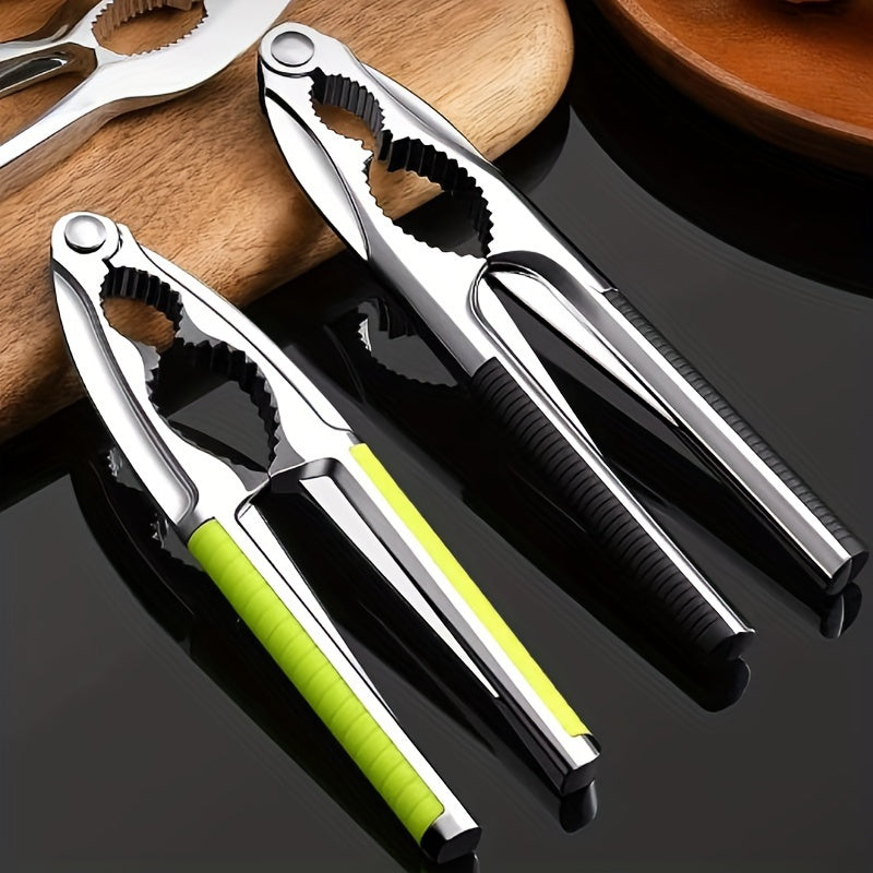 Stainless Steel Walnut Clip for Kitchen and Outdoor Use