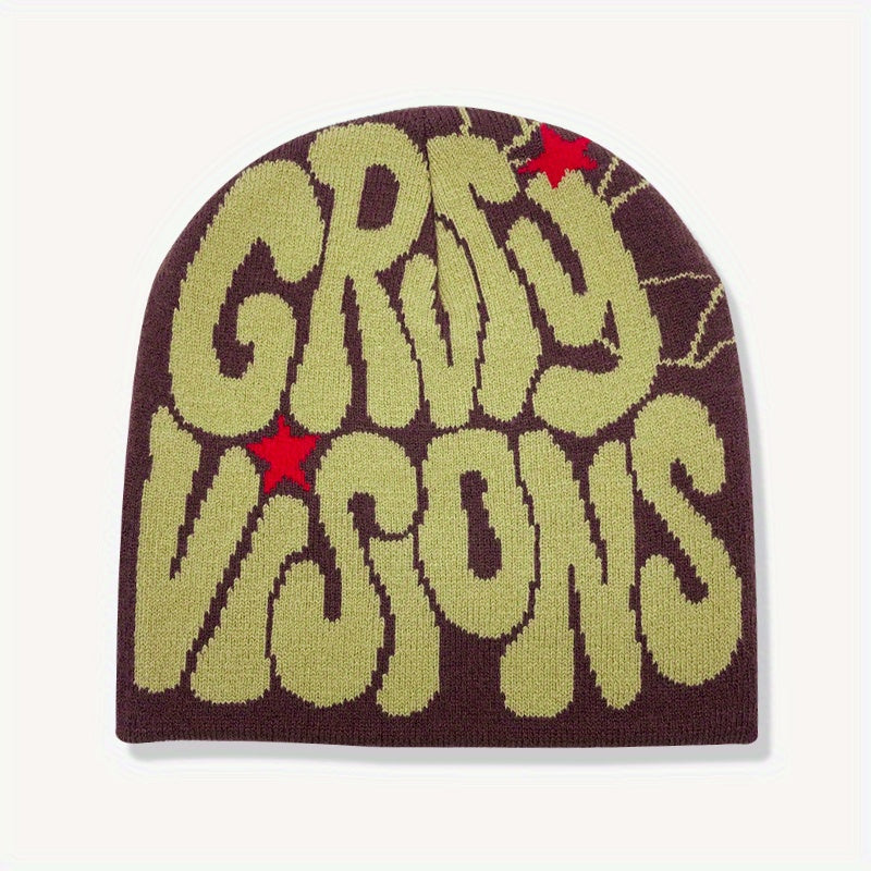 Y2K Skullies & Beanies Men's Hip Hop Knit Hat