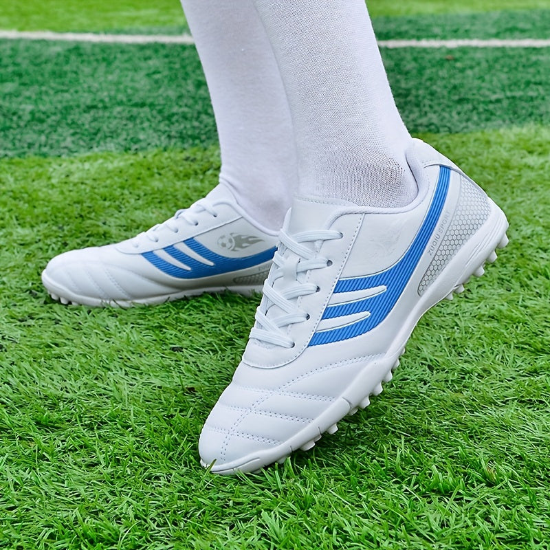 Women's Soccer Pattern Football Shoes Casual Lace Up Outdoor Shoes