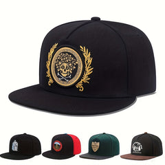 Men's Hip Hop Flat Brim Hat