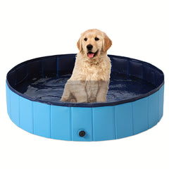 Foldable Dog Pet Bath Pool Collapsible Dog Pet Pool Bathing Tub Kiddie Pool