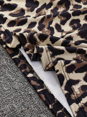 Leopard Print Satin Cami Nightdress