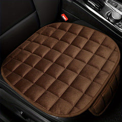 Universal Car Seat Cushion Storage Bag Silicone Bottom Plush Winter Short