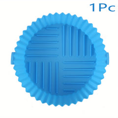3pcs Air Fryer Silicone Liners Pot For 3-5 QT Air Fryer Reusable Baking Tray