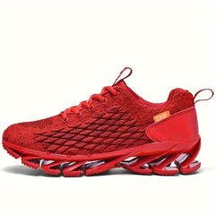 Men's Blade Type Sneakers Breathable Non-Slip Shoes for Outdoor Activities