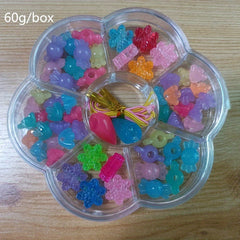 Kids Beaded Toys DIY Necklace Bracelet Educational Toys