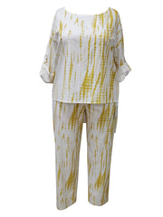 Tie Dye Tunic Top & Pants Set