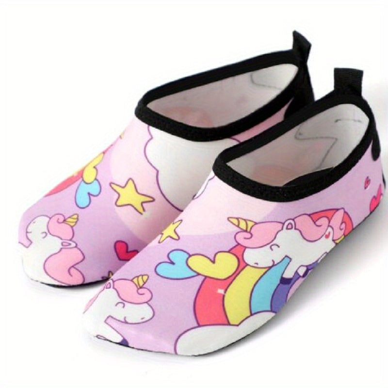 Kids Water Shoes Quick Dry Non Slip Aqua Shoes for Outdoor Activities