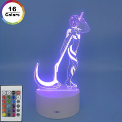 3D LED Game Anime Night Light USB Table Lamp Bedroom Decoration Christmas Gift