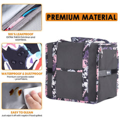 Large Insulated Lunch Bag For Women Leakproof Cooler Bag Expandable Capacity