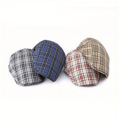 Breathable Beret Hat British Retro Style Cap