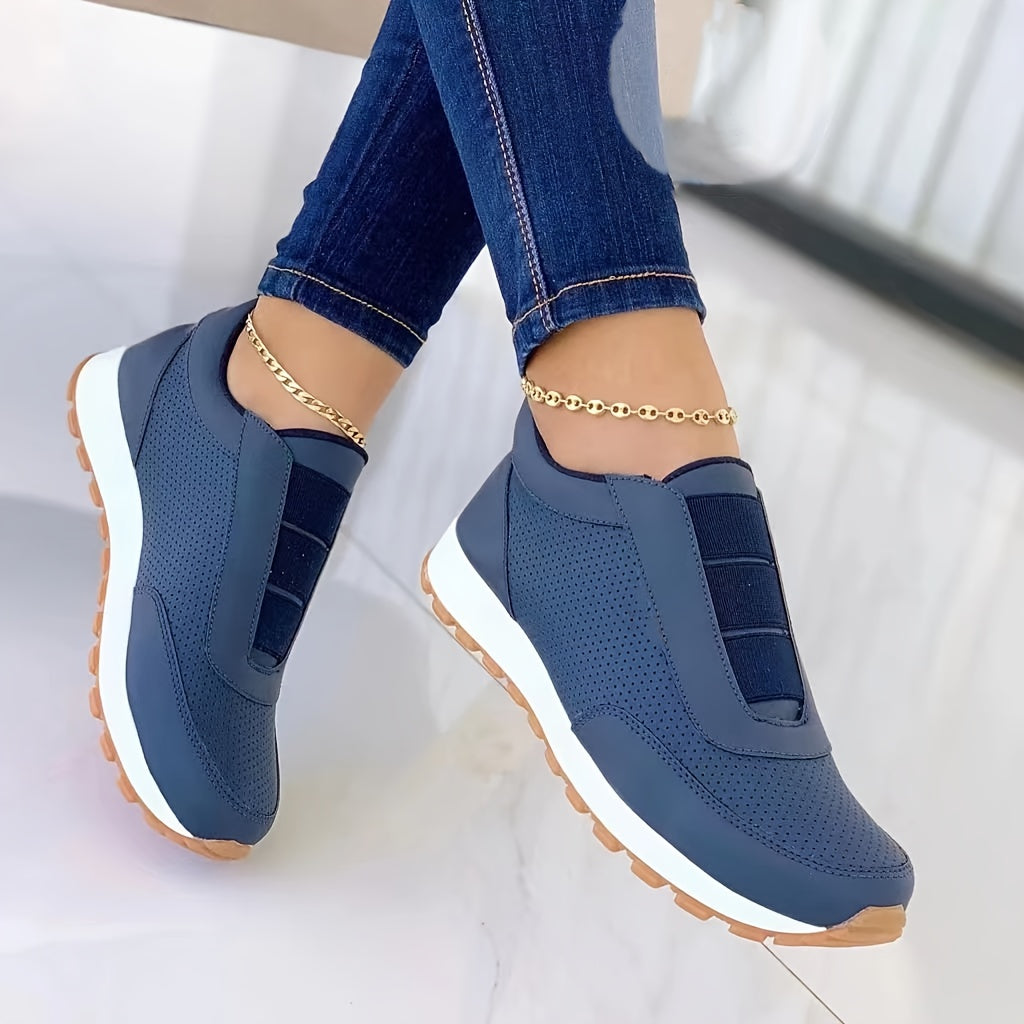 Women's Breathable Strap Sports Shoes Lightweight Sneakers