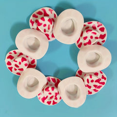 Holiday Plastic Toys Children's Toys Cowboy Hats Optional 25 4 Cm A Pack