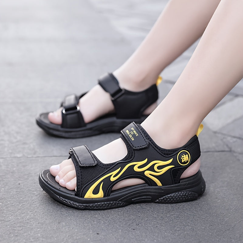 Boys' Open Toe Sandals Breathable Lightweight Non-Slip Sandals