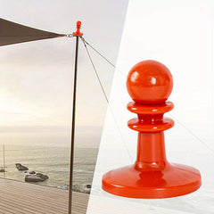 Canopy Pole Lightning Protection Cap Outdoor Camping Tent Support