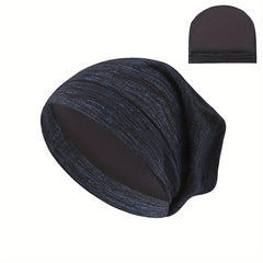 Double Layer Adjustable Beanie Turban Chemo Cap Elastic Bonnet
