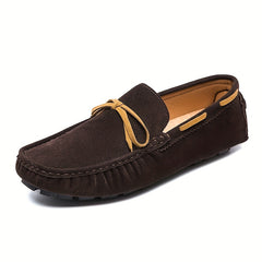 Men's Bowknot Moccasin Loafers Non-slip Shoes