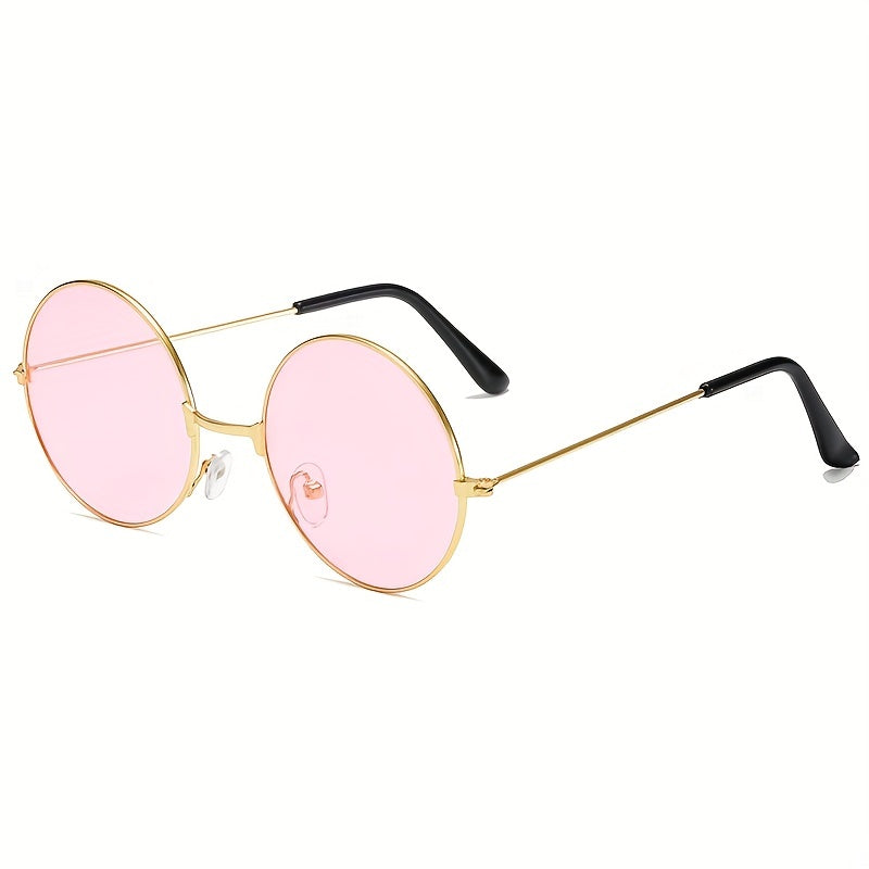 Hippie Round Sunglasses Retro 90s Style